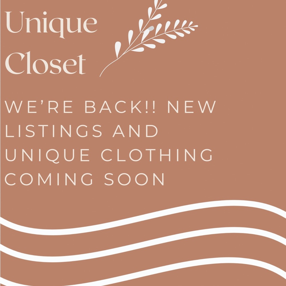 Unique Closet Announcement